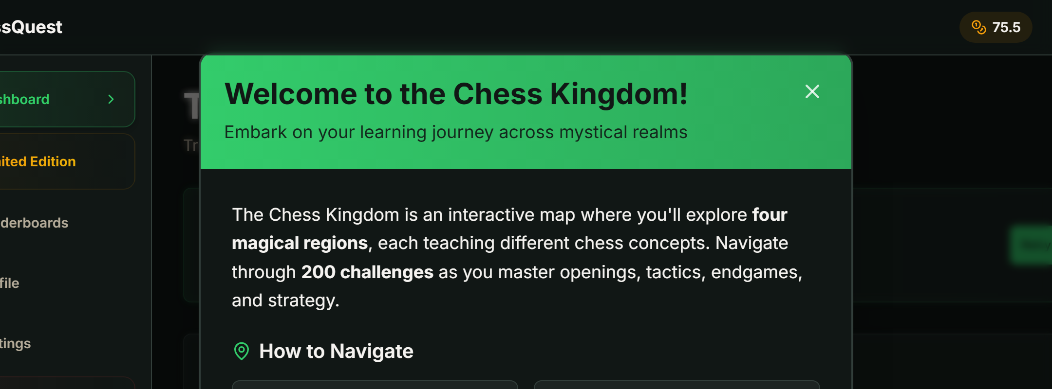 Tier progression system